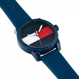 Tommy Hilfiger Denim Quartz Blue Dial Blue Rubber Strap Watch for Men - 1791322