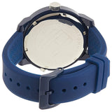 Tommy Hilfiger Denim Quartz Blue Dial Blue Rubber Strap Watch for Men - 1791325