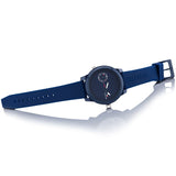 Tommy Hilfiger Denim Quartz Blue Dial Blue Rubber Strap Watch for Men - 1791325