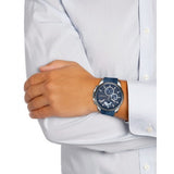 Tommy Hilfiger Decker Quartz Blue Dial Blue Rubber Strap Watch for Men - 1791350