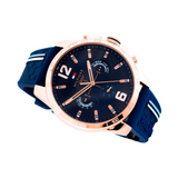 Tommy Hilfiger Decker Multifunction Blue Dial Blue Rubber Strap Watch for Men - 1791474