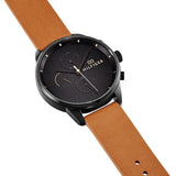 Tommy Hilfiger James Quartz Black Dial Brown Leather Strap Watch For Men - 1791486