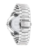 Tommy Hilfiger Hunter Grey Dial Silver Steel Strap Watch for Men - 1791608