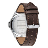 Tommy Hilfiger Shawn Multifunction Grey Dial Brown Leather Strap Watch for Men - 1791615