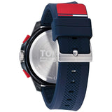 Tommy Hilfiger Digital Analog Blue Dial Blue Rubber Strap Watch For Men - 1791761