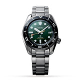 Seiko Prospex 140th Anniversary Limited Divers Green Dial Silver Steel Strap Watch For Men - SPB207J1