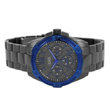 Guess Flagship Multifunction Chronograph Grey Dial Grey Steel Strap Watch for Men - W0601G1