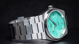 Tissot PRX Quartz Light Green Dial Silver Steel Strap Watch for Men - T137.410.11.091.01