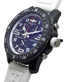 Breitling Endurance Pro Black Dial White Rubber Strap Watch for Men - X82310A71B1S1