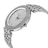 Michael Kors Darci Silver Dial Silver Steel Strap Watch for Women - MK3404