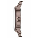 Michael Kors Kinley Brown Dial Brown Steel Strap Watch for Women - MK6245