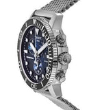 Tissot Seastar 1000 Chronograph Blue Dial Silver Mesh Bracelet Watch For Men - T120.417.11.041.02