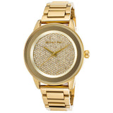 Michael Kors Kinley Gold Dial Gold Steel Strap Watch for Women - MK6209