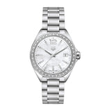 Tag Heuer Formula 1 Quartz 35mm Mother of Pearl Dial Silver Steel Strap Watch for Women - WBJ131A.BA0666