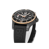 Breitling Superocean Automatic 46mm Black Dial Black Rubber Strap Watch for Men - U17368221B1S1