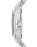 Marc Jacobs Rivera White Dial Silver Steel Strap Watch for Women - MBM3136