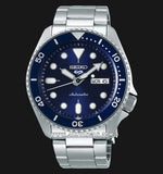 Seiko 5 Sports Automatic Analog Blue Dial Silver Steel Strap Watch For Men - SRPD51K1