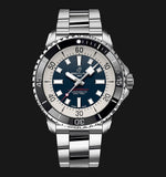 Breitling Superocean Automatic 44mm Blue Dial Silver Steel Strap Watch for Men - A17376211C1A1