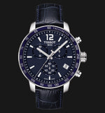 Tissot T Sport Quickster Chronograph Blue Dial Watch For Men - T095.417.16.047.00