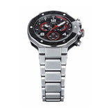 Tissot T Race Moto GP Limited Edition Chronograph Black Dial Silver Steel Strap Watch for Men - T141.417.11.057.00