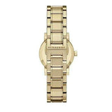 Burberry The City Gold Dial Gold Steel Strap Watch for Women - BU9234