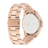 Guess BFF Multifunction Rose Gold Dial Rose Gold Steel Strap Watch for Women - W0231L4