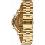 Tommy Hilfiger Carly White Dial Gold Steel Strap Watch for Women - 1781786