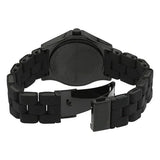 Marc Jacobs Pelly Black Dial Black Silicone Strap Watch for Women - MBM2530