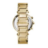 Michael Kors Parker Gold Dial Gold Steel Strap Watch for Women - MK5354