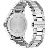 Gucci G Timeless Silver Dial Silver Steel Strap Watch For Women - YA126551