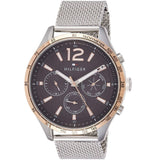 Tommy Hilfiger Gavin Chronograph Quartz Grey Dial Silver Mesh Bracelet Watch for Men - 1791466