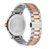 Gucci G Timeless Silver Dial Two Tone Steel Strap Watch For Women - YA126564