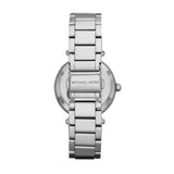 Michael Kors Parker Silver Dial Silver Steel Strap Watch for Women - MK5615