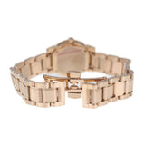 Burberry The City Nude Dial Rose Gold Steel Strap Watch for Women - BU9228