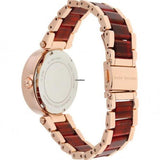 Michael Kors Parker Rose Gold Dial Two Tone Steel Strap Watch for Women - MK6239