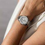 Tissot Seastar 1000 Lady Quartz White Dial Silver Steel Strap Unisex Watch - T120.210.11.011.00