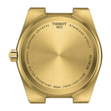 Tissot PRX Quartz Gold Dial Gold Steel Strap Watch for Men - T137.210.33.021.00