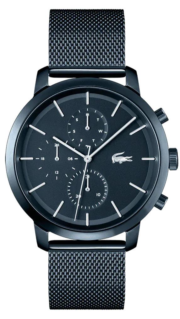 Lacoste Replay Blue Dial Blue Steel Strap Watch for Men - 2011196