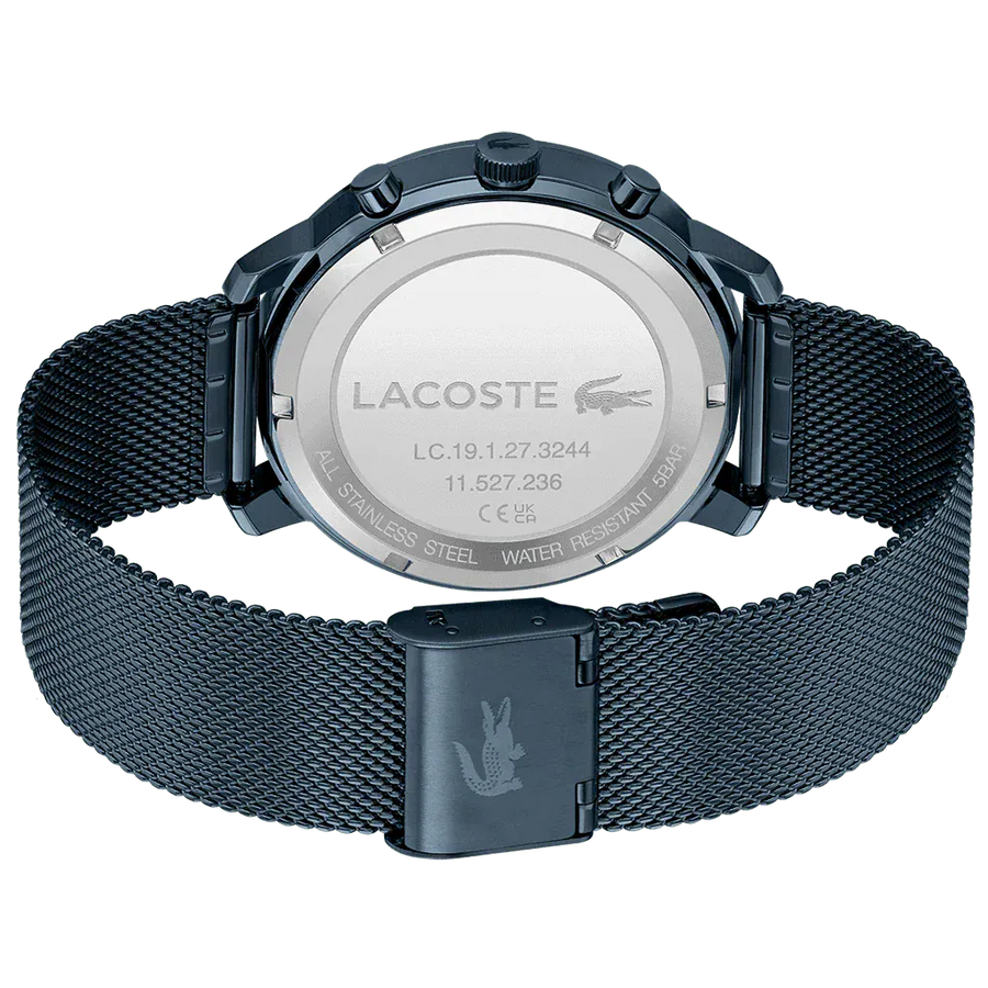 Lacoste Replay Blue Dial Blue Steel Strap Watch for Men - 2011196
