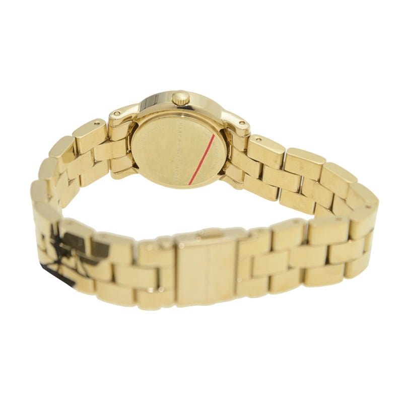 Marc Jacobs Amy Dexter Gold Dial Gold Steel Strap Watch for Women - MBM3218