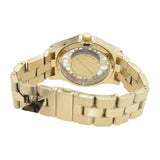 Marc Jacobs Henry Gold Skeleton Dial Gold Stainless Steel Strap Watch for Women - MBM3263