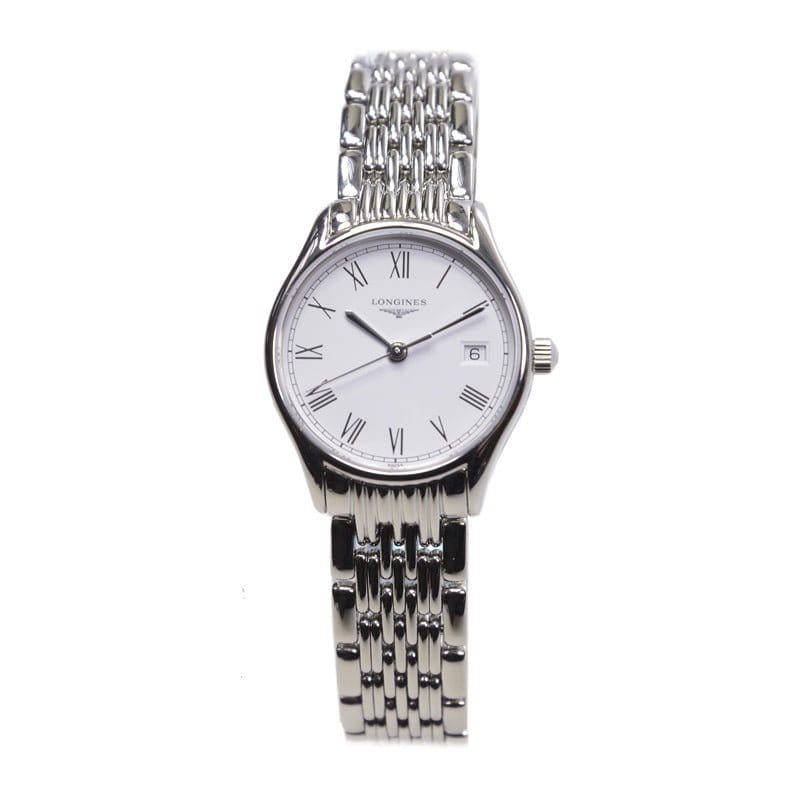 Longines Lyre White Dial Silver Stainless Steel Watch for Women - L4.259.4.11.6
