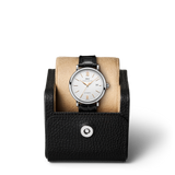 IWC Portofino Automatic White Dial Black Leather Strap Watch for Men - IW356517