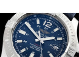 Breitling Colt Automatic 44mm Blue Dial Rubber Strap Mens Watch - A1738811-C906-157S