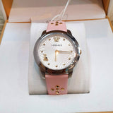 Versace Audrey Quartz White Dial Pink Leather Strap Watch for Women - VELR00119