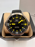 IWC Aquatimer Automatic 2000 Black Dial Black Rubber Strap Watch for Men - IW358001