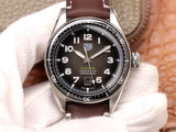 Tag Heuer Autavia Automatic 42mm Grey Dial Brown Leather Strap Watch for Men - WBE5114.FC8266