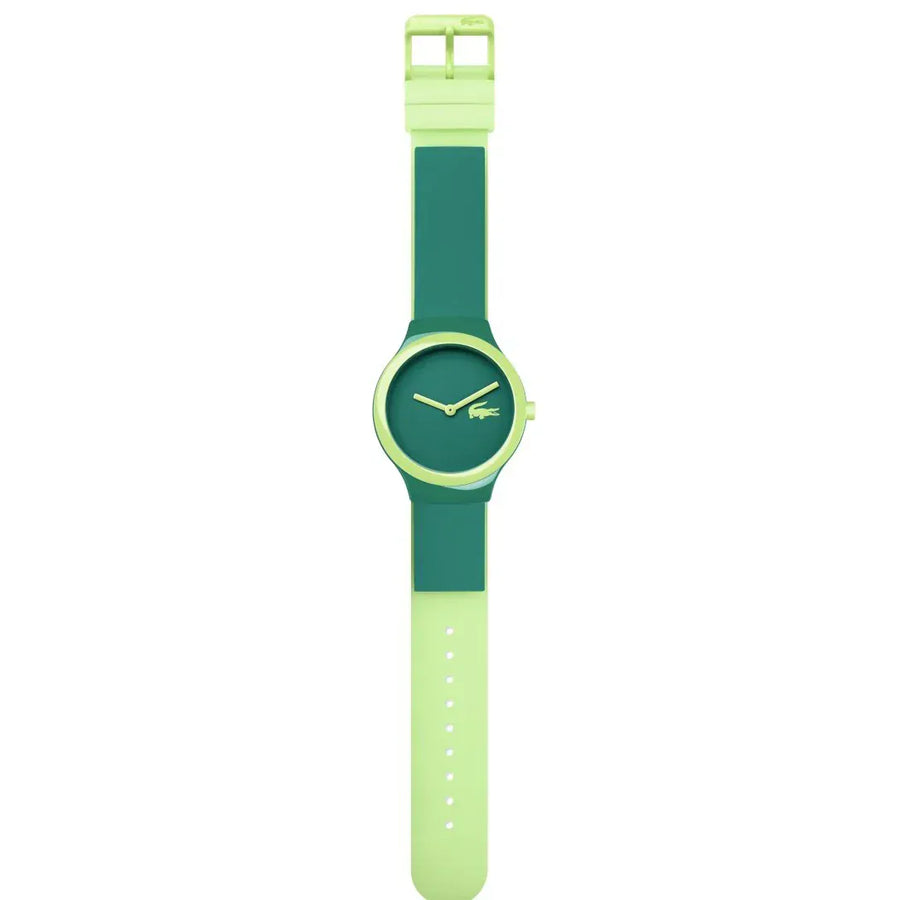 Lacoste The Goa Green Dial Green Silicone Strap Watch for KIds- 2020119