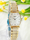 Longines La Grande Classique White Dial Two Tone Mesh Bracelet Watch for Women - L4.205.2.87.7