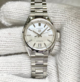 Tag Heuer Carrera Mother of Pearl Dial Silver Steel Strap Watch for Women - WBN2410.BA0621